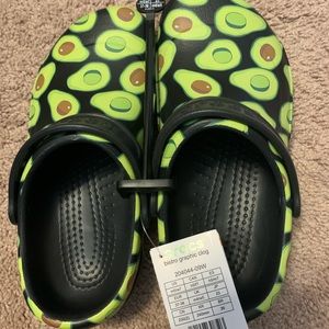 Avocado Crocs